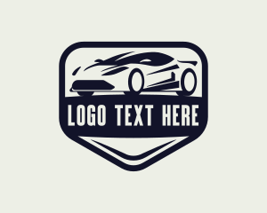 Automotive Race Car logo