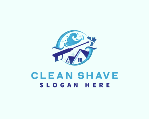 Cleaning Pressure Wash logo design