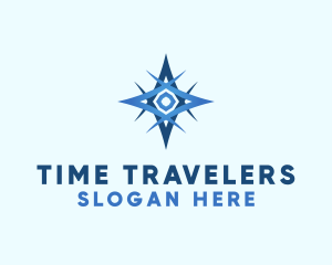 Navigation Travel Compass  logo design