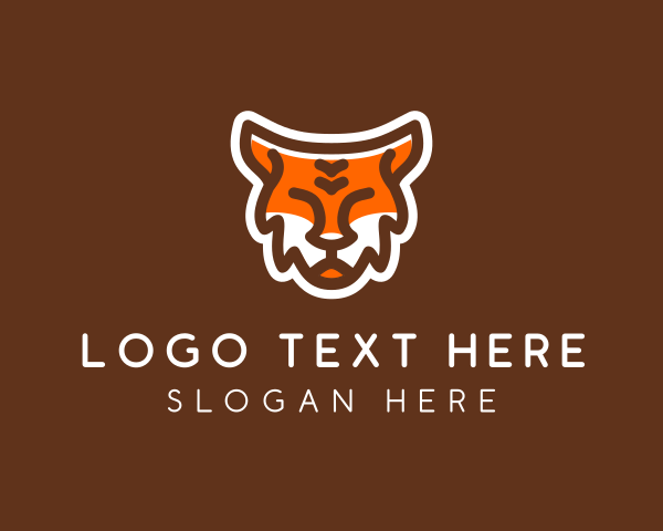 Tiger logo example 2