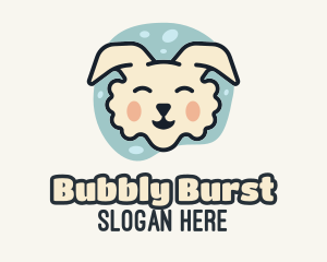 Dog Wash Bubbles logo design