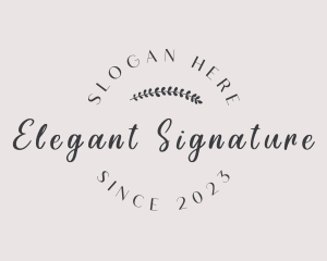 Modern Elegant Business logo design