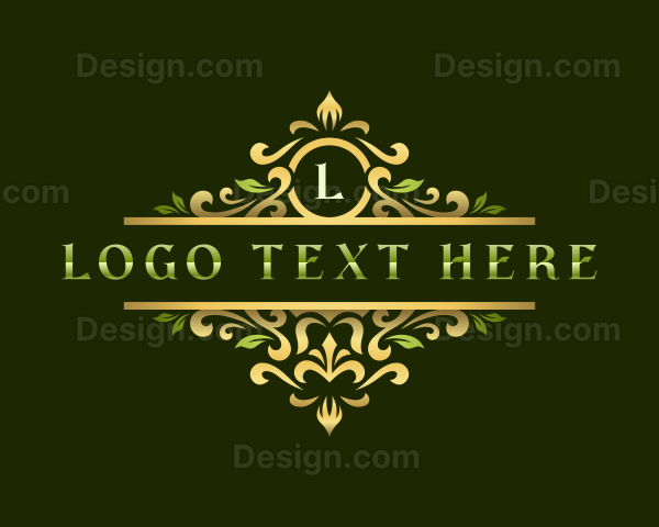 Premium Florist Decoration Logo