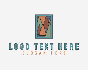 Gallery - Frame Triangle Painting logo design