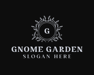 Floral Garden Wedding logo design