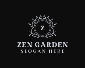 Floral Garden Wedding logo design