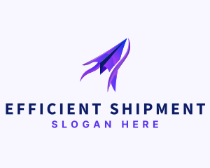 Plane Courier Logistics logo design