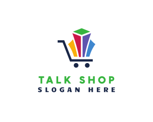 Jewel Shopping Cart  logo design