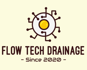 Egg Tech Network logo design