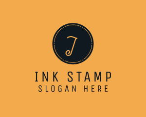 Traditional Circle Stamp logo design