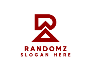 Industrial Letter RA Monogram  logo