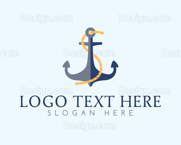 Anchor Rope Letter S Logo