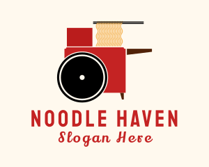 Noodle Food Cart logo design