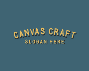 Rustic Brush Craft logo design