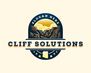 Grand Canyon Landscape logo design