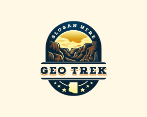 Grand Canyon Landscape logo design