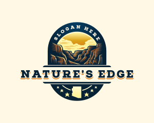 Grand Canyon Landscape logo design