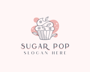 Sweet Cupcake Bakery logo design