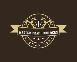 Hardware Hammer Builder logo design