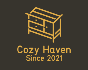 Drawer Dresser Furniture logo design