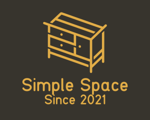 Drawer Dresser Furniture logo design