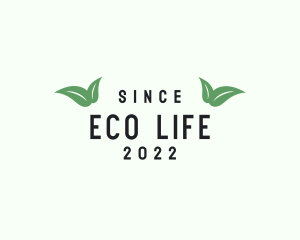 Eco Leaf Business logo design