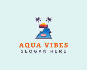 Water Swimming Vacation logo