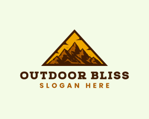 Mountain Peak Outdoor logo design