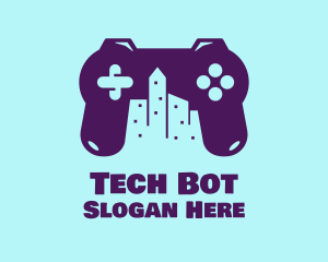 Building Game Controller logo design