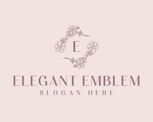 Florist Flower Gardening logo design