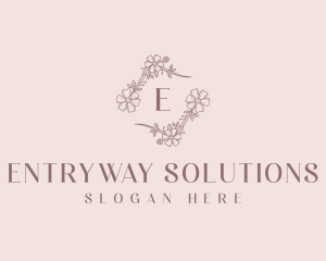 Florist Flower Gardening logo design