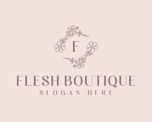 Florist Flower Gardening logo design