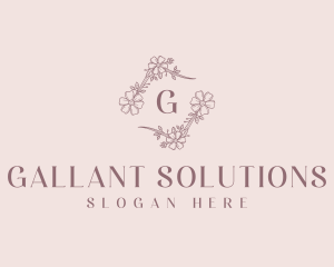 Florist Flower Gardening logo design