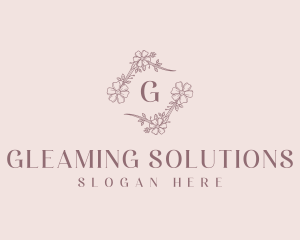 Florist Flower Gardening logo design