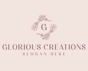 Florist Flower Gardening logo design