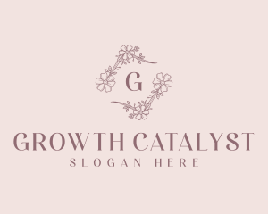 Florist Flower Gardening logo design