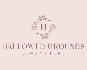 Florist Flower Gardening logo design