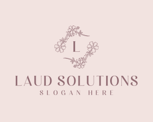 Florist Flower Gardening logo design