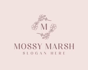 Florist Flower Gardening logo design