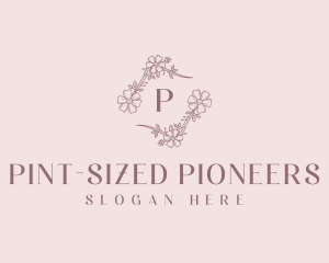 Florist Flower Gardening logo design