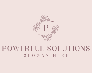 Florist Flower Gardening logo design