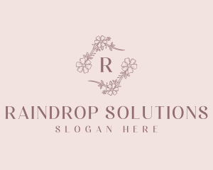 Florist Flower Gardening logo design