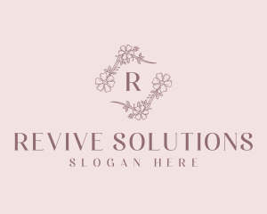 Florist Flower Gardening logo design