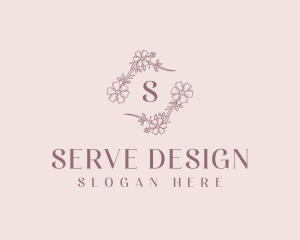 Florist Flower Gardening logo design