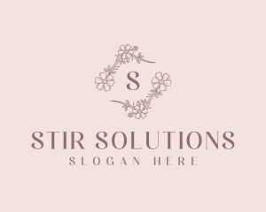 Florist Flower Gardening logo design