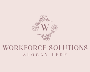 Florist Flower Gardening logo design