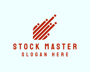 Arrow Stock Investment logo design