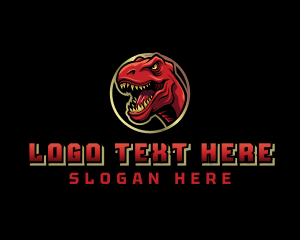 Jurassic Dinosaur Gaming logo