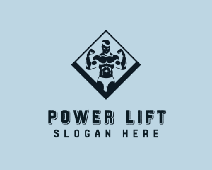Strong Muscle Weightlifter logo