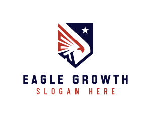 American Eagle Shield logo design